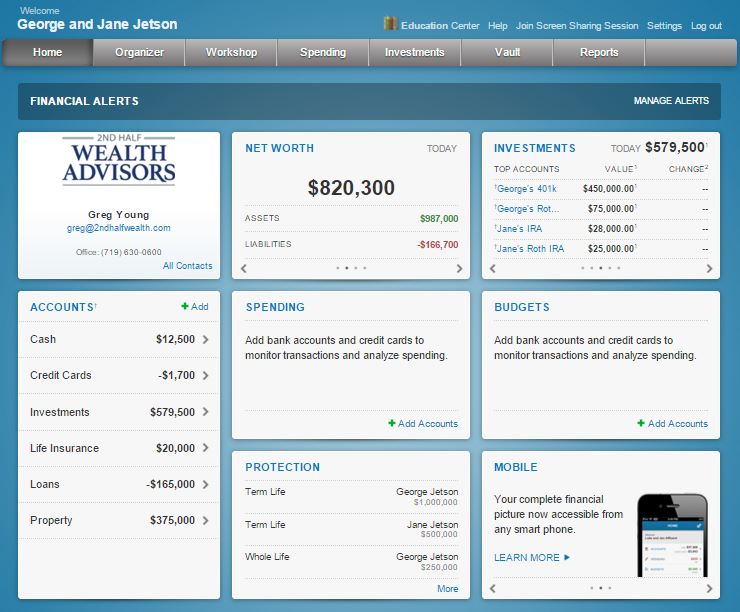 Financial Dashboard